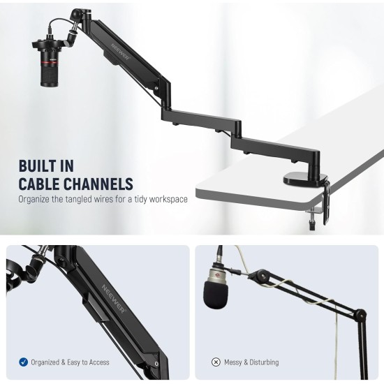 NEEWER MS002 Low Profile Mic Arm Desk Mount